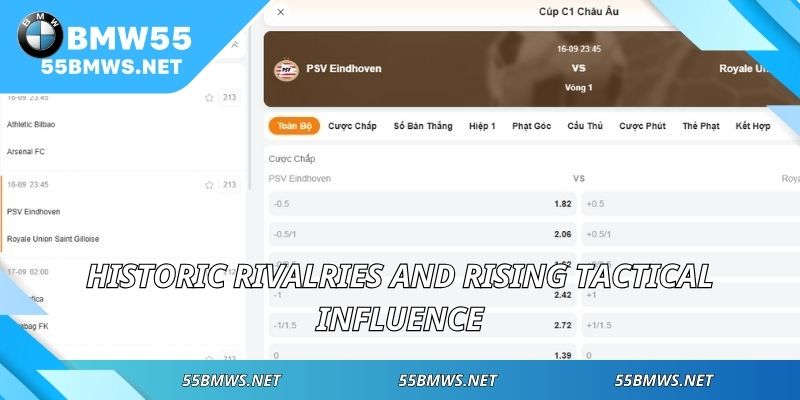 Historic rivalries and rising tactical influence