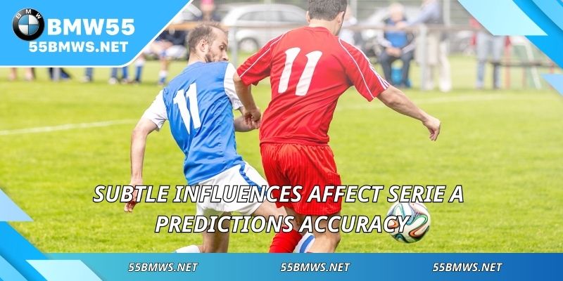 Subtle influences affect Serie A predictions accuracy