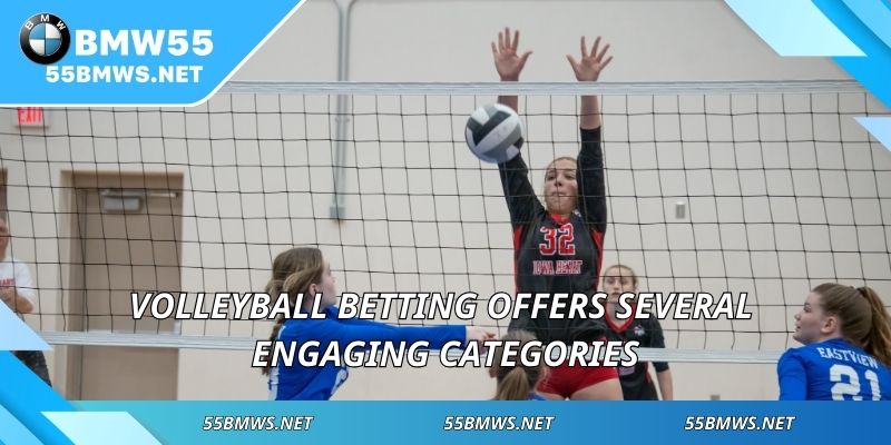 Volleyball betting offers several engaging categories