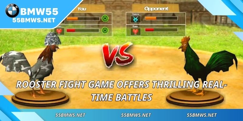 Rooster Fight Game offers thrilling real-time battles
