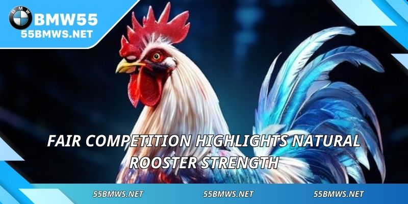 Fair competition highlights natural rooster strength