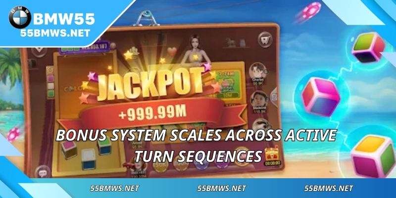 Bonus system scales across active turn sequences