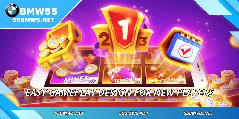 Easy gameplay design for new players