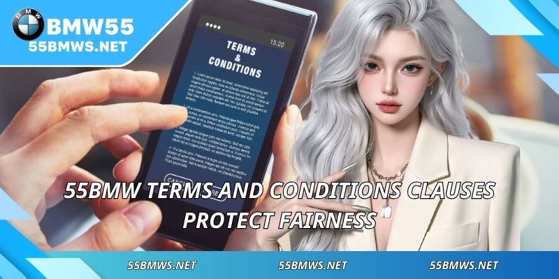 55BMW Terms and Conditions clauses protect fairness