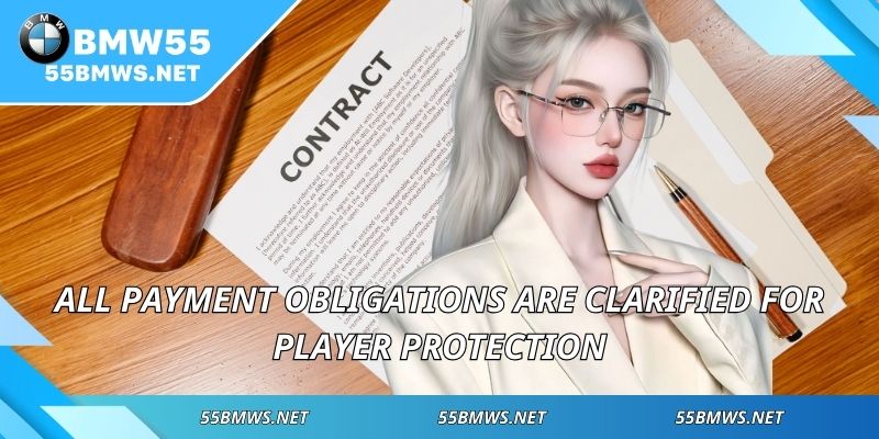 All payment obligations are clarified for player protection