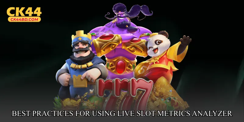 Best Practices for Using Live Slot Metrics Analyzer
